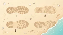 Fotavtryckstest i sanden: Spår av framtiden – det som redan är på väg mot dig